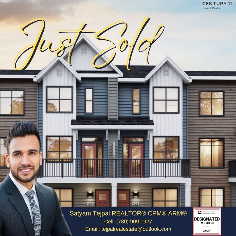 Sold: New townhome, Edmonton